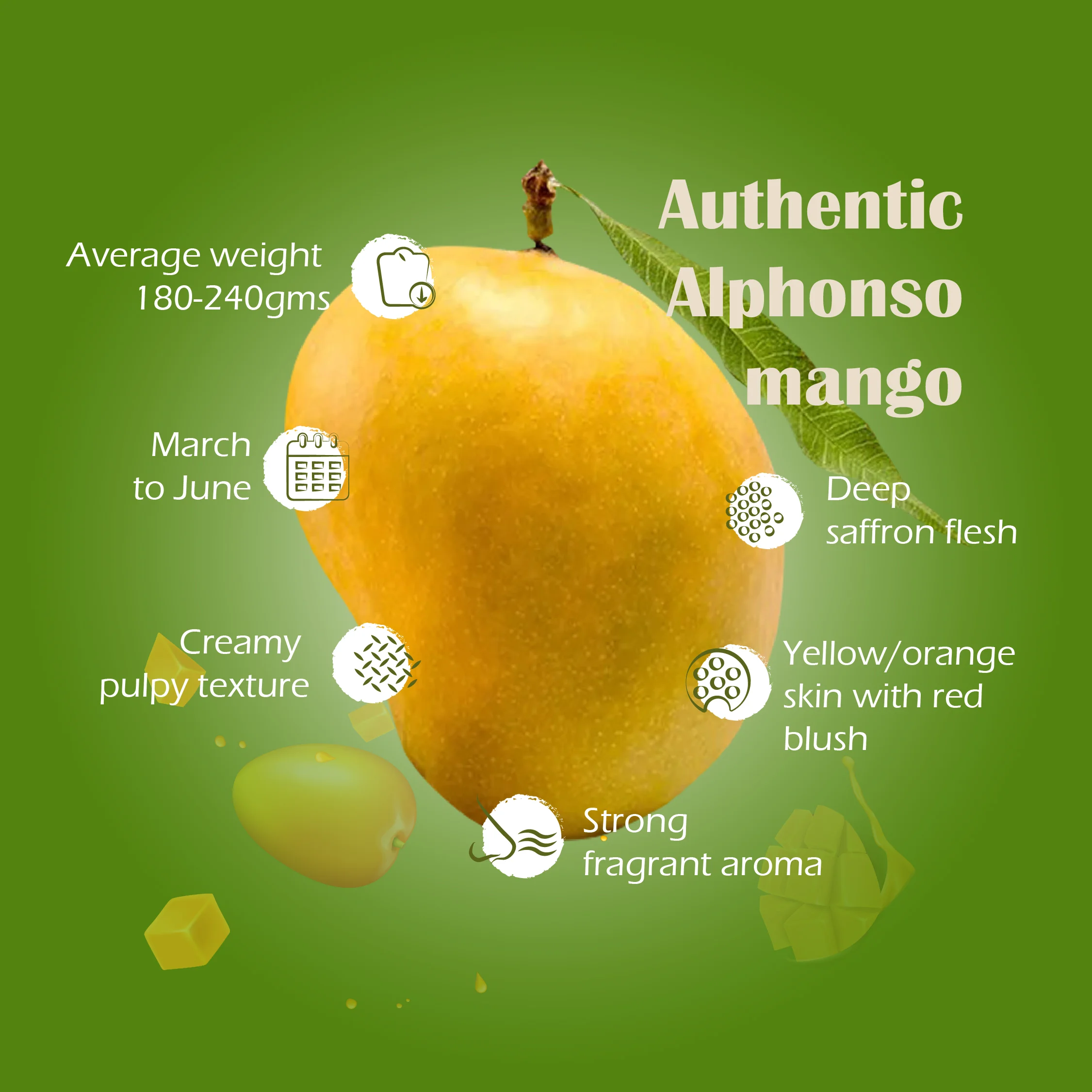 Aamrai organic real alphonso mango